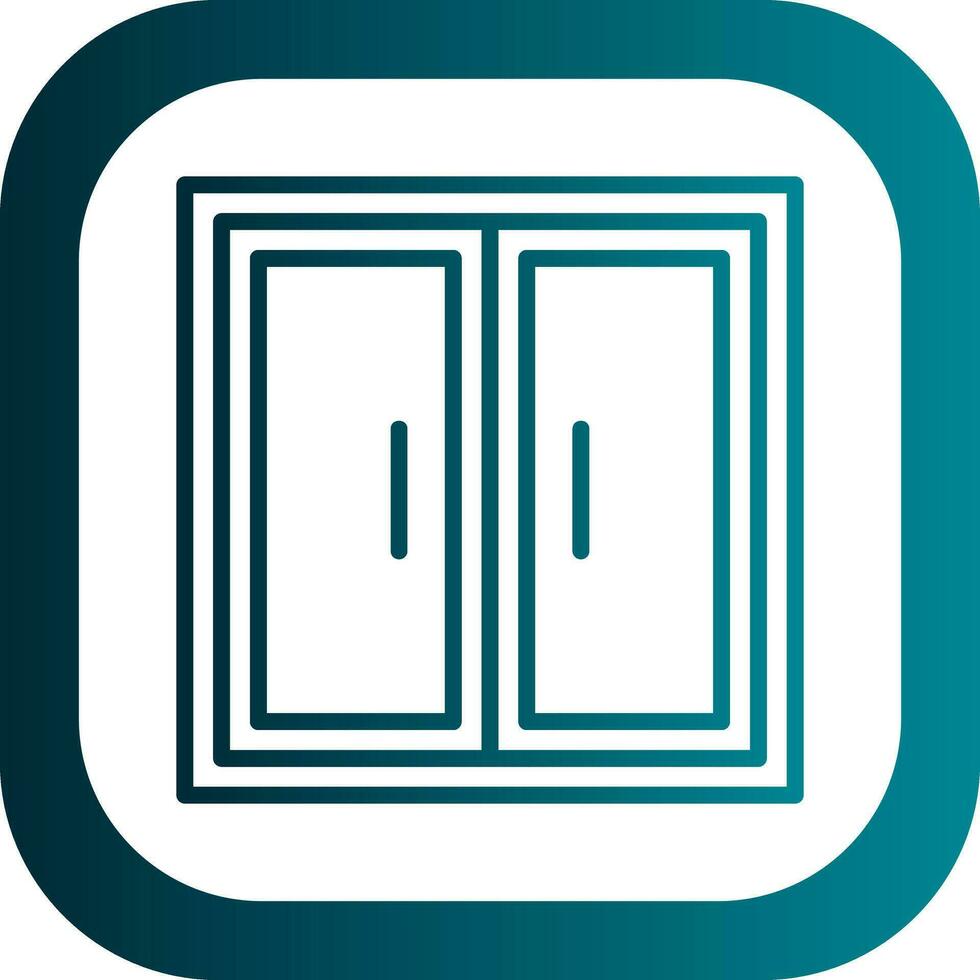 Window Vector Icon Design
