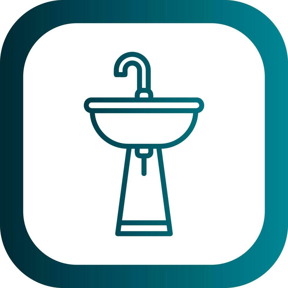 Sink Vector Icon Design