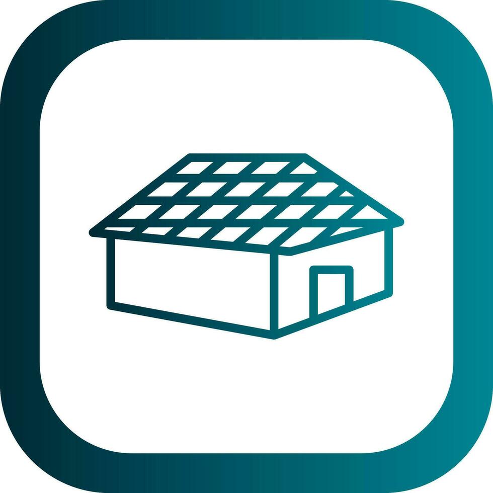 Roof Vector Icon Design