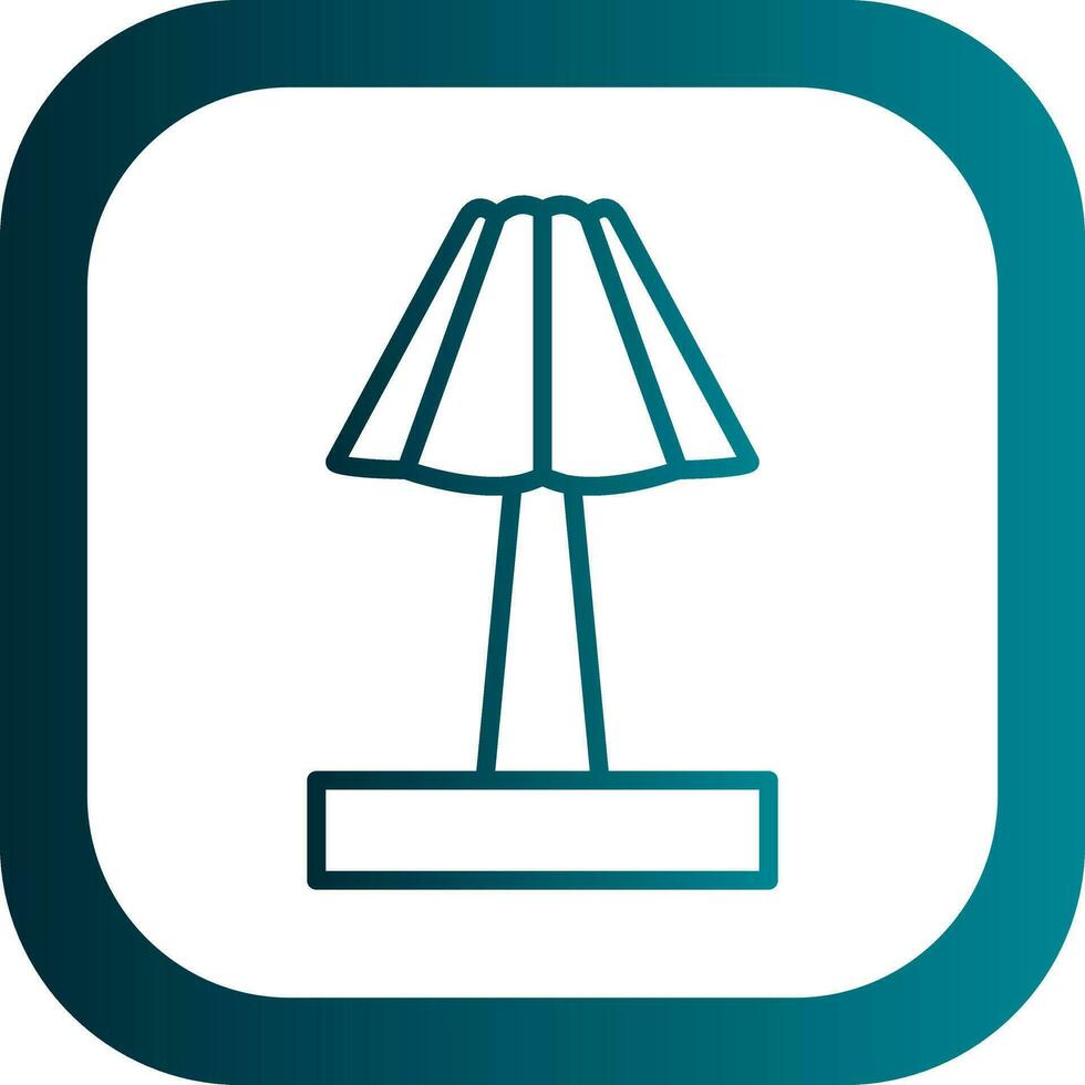 Lamp Vector Icon Design