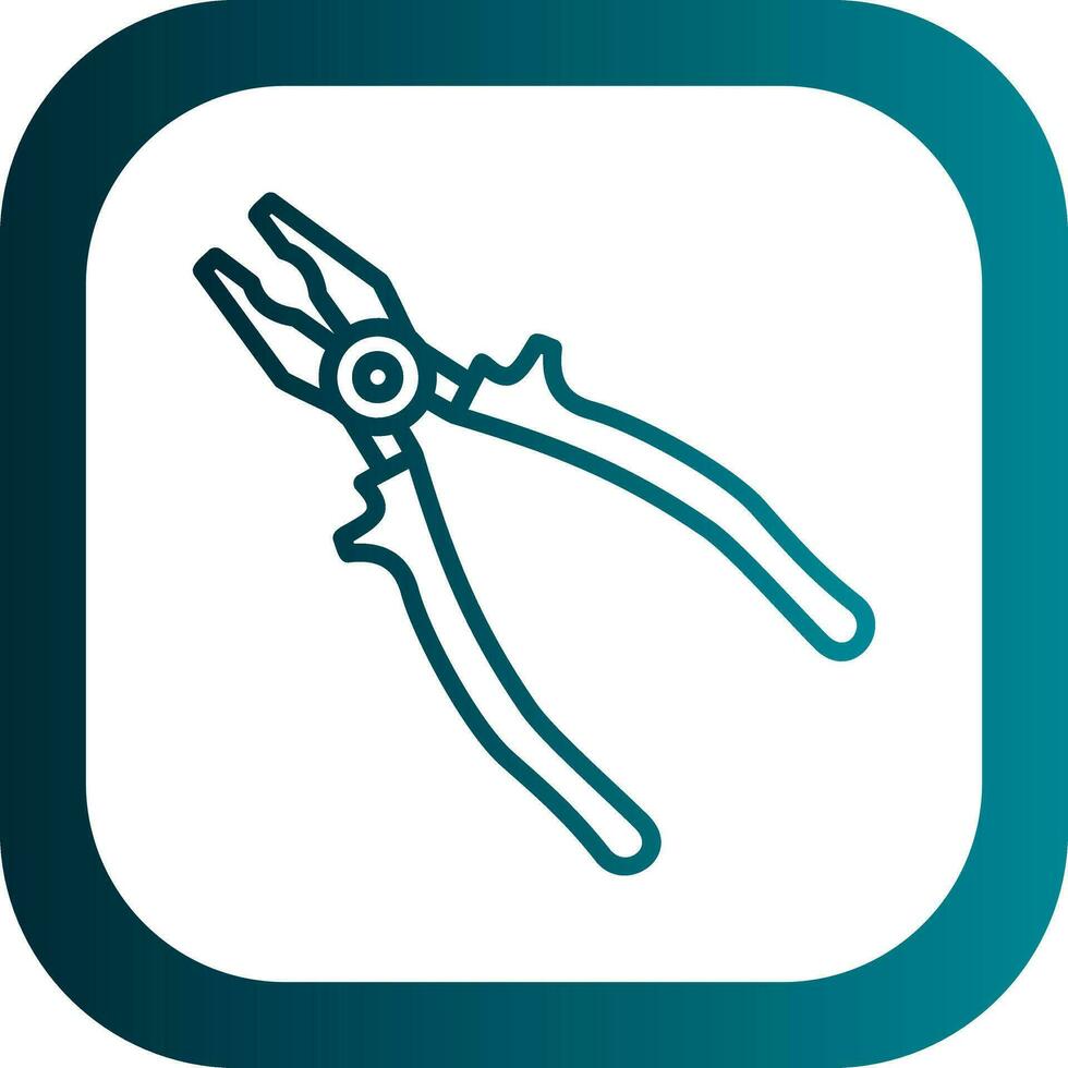 Lineman s pliers Vector Icon Design