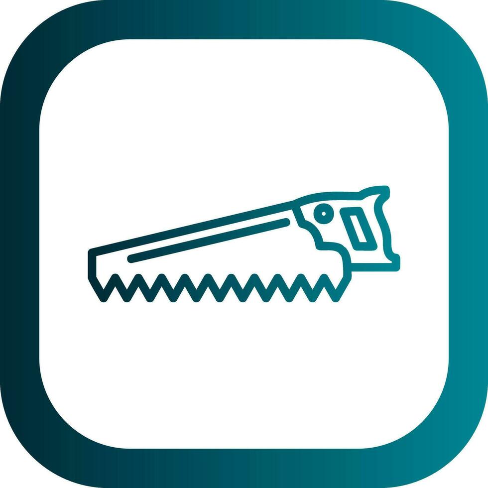 Handsaw Vector Icon Design