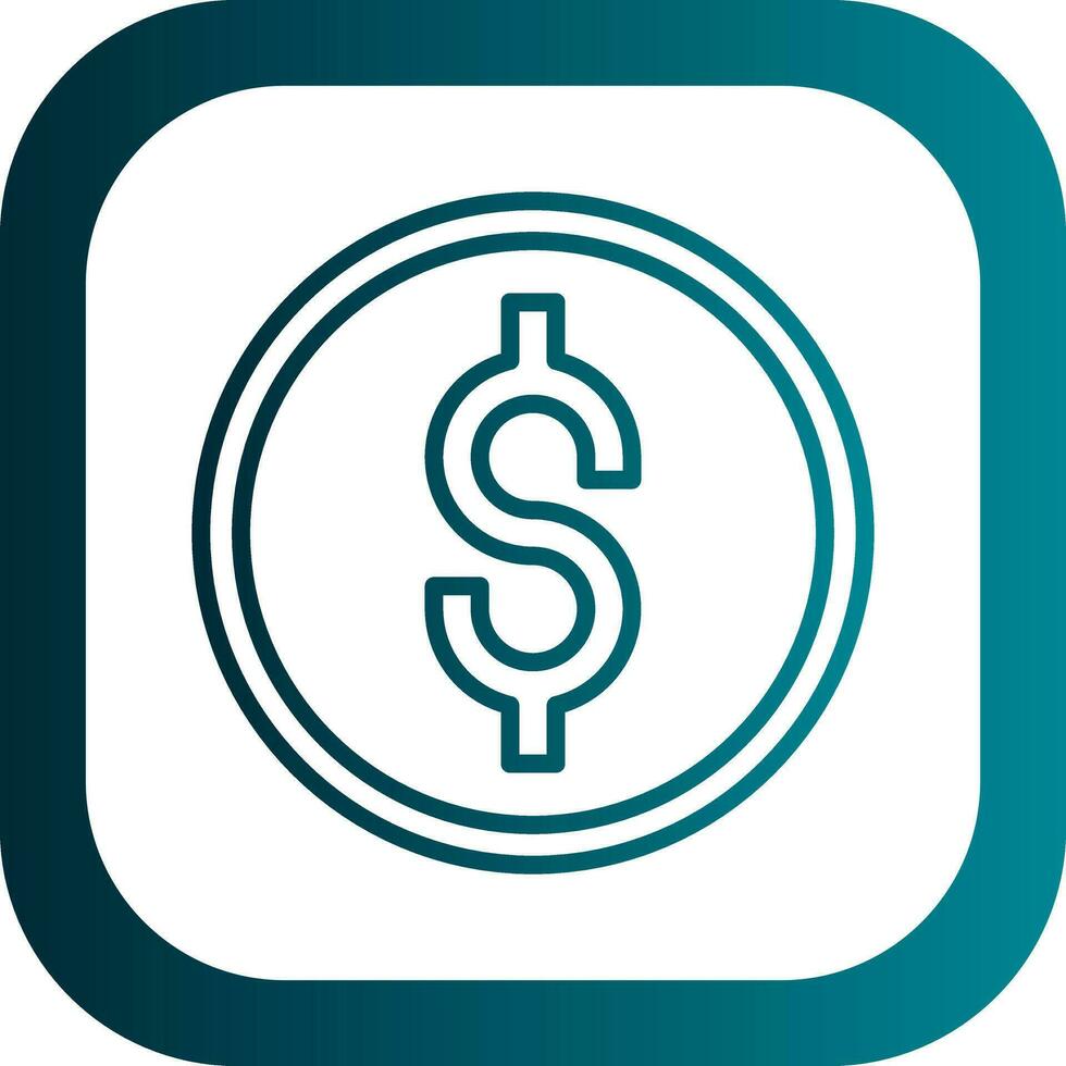 Dollar Vector Icon Design