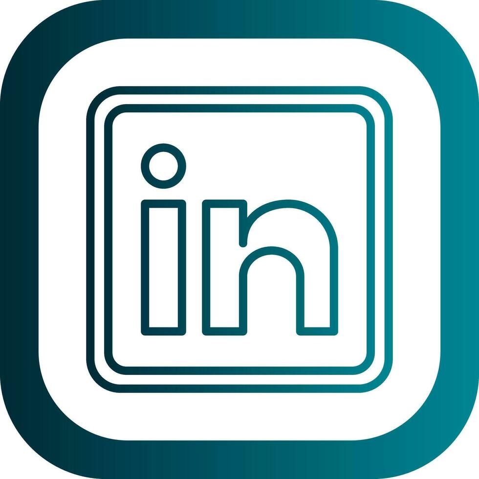 Linkedin Vector Icon Design