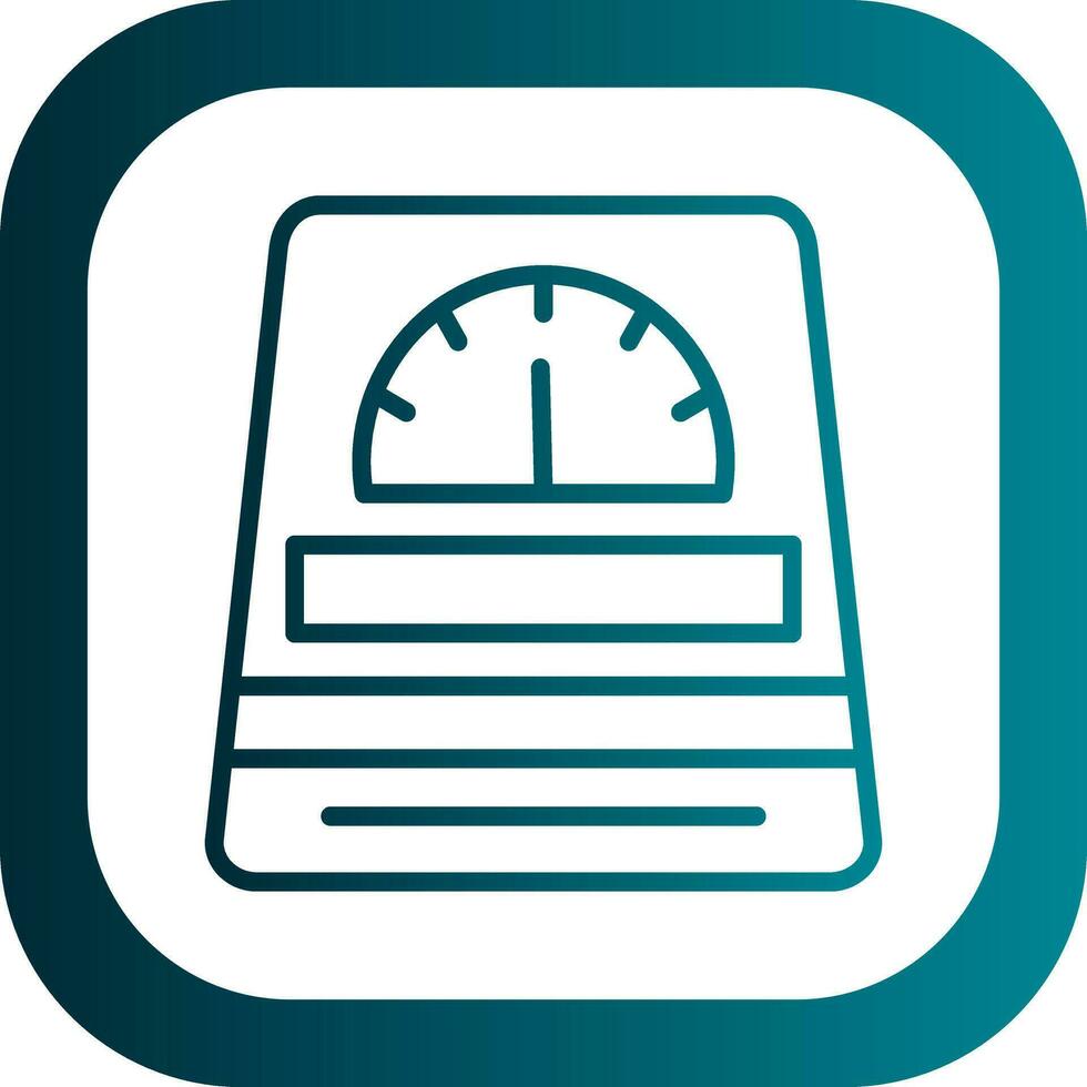 Weight scale Vector Icon Design