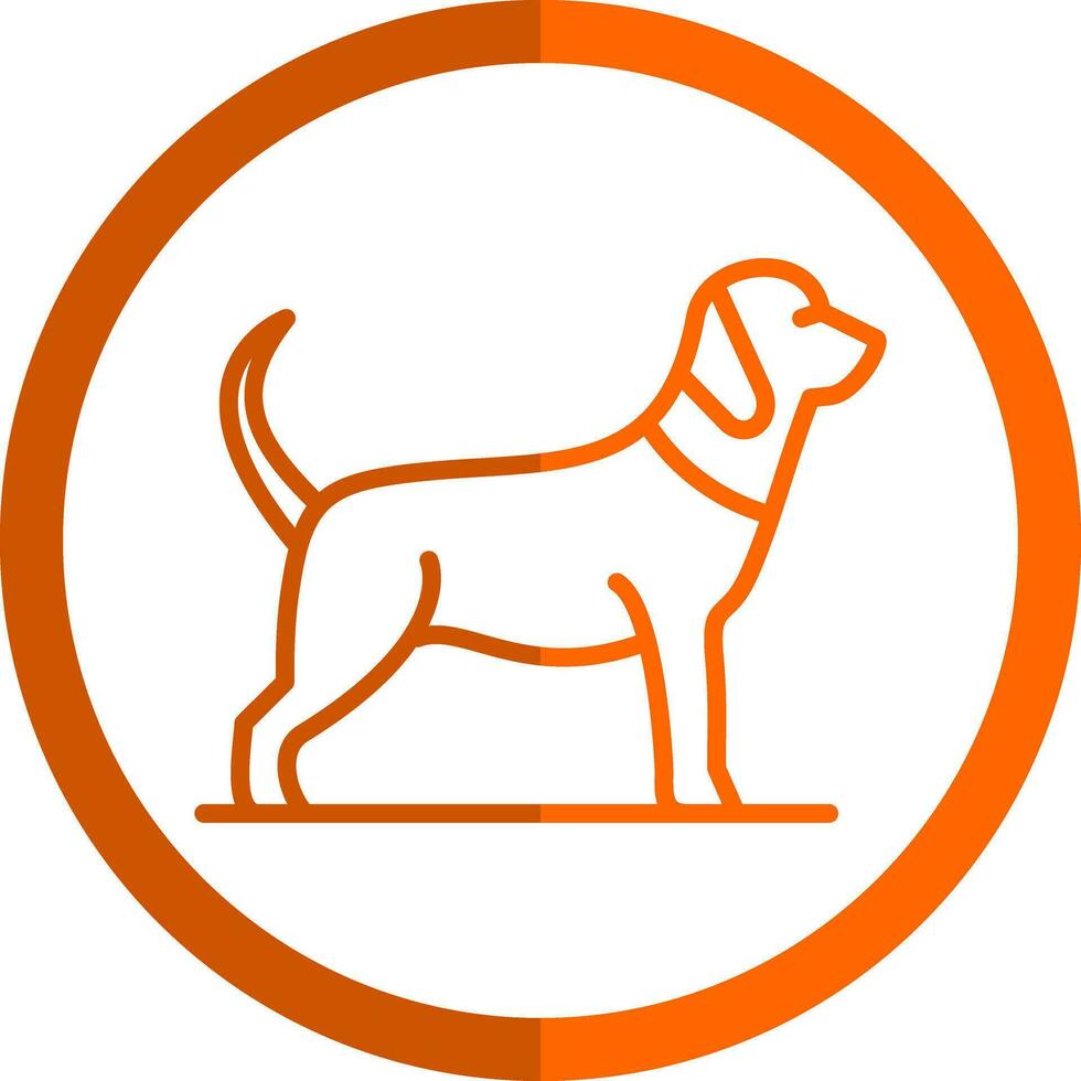 Dog Vector Icon Design
