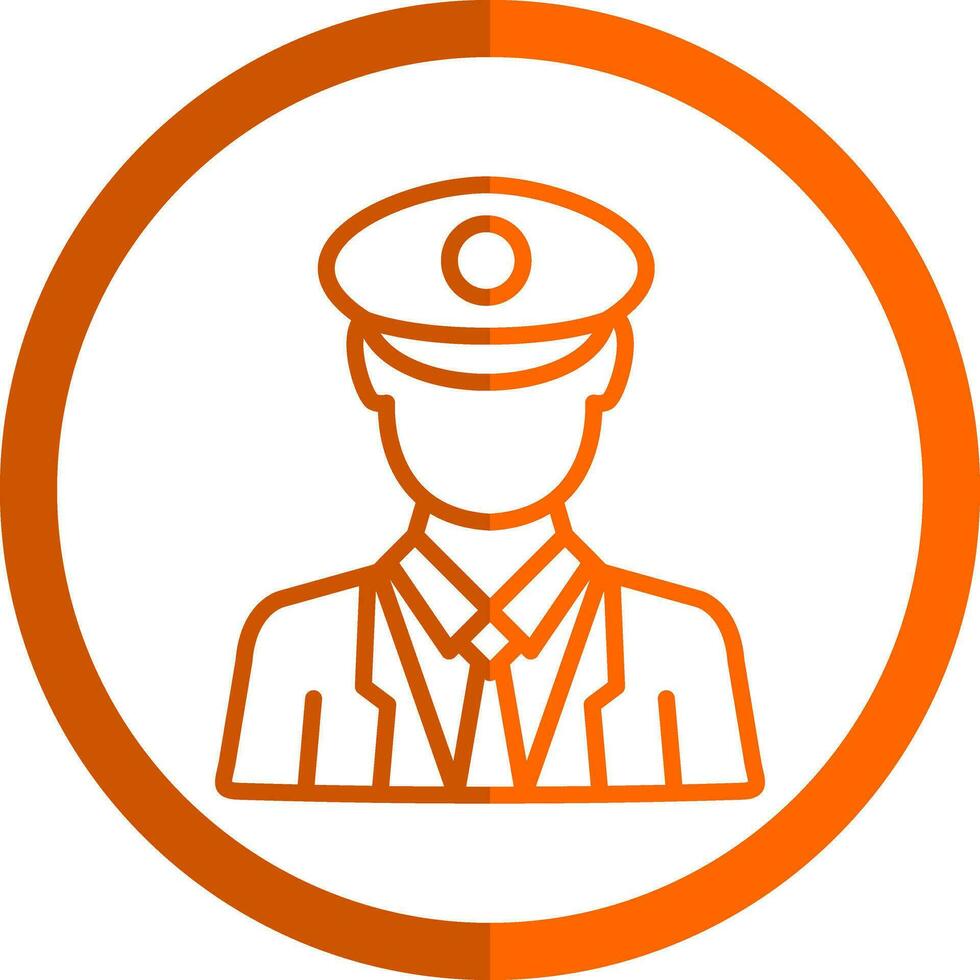 Pilot Vector Icon Design