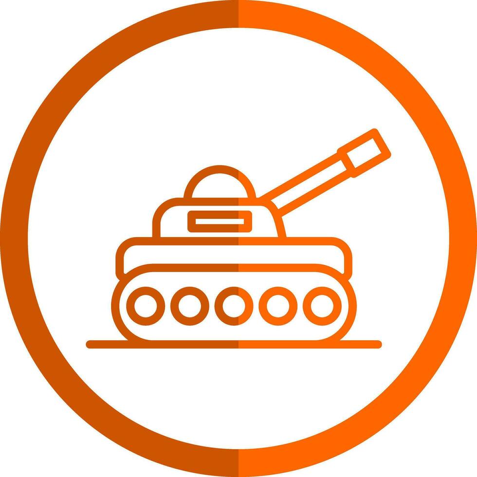 Tank Vector Icon Design