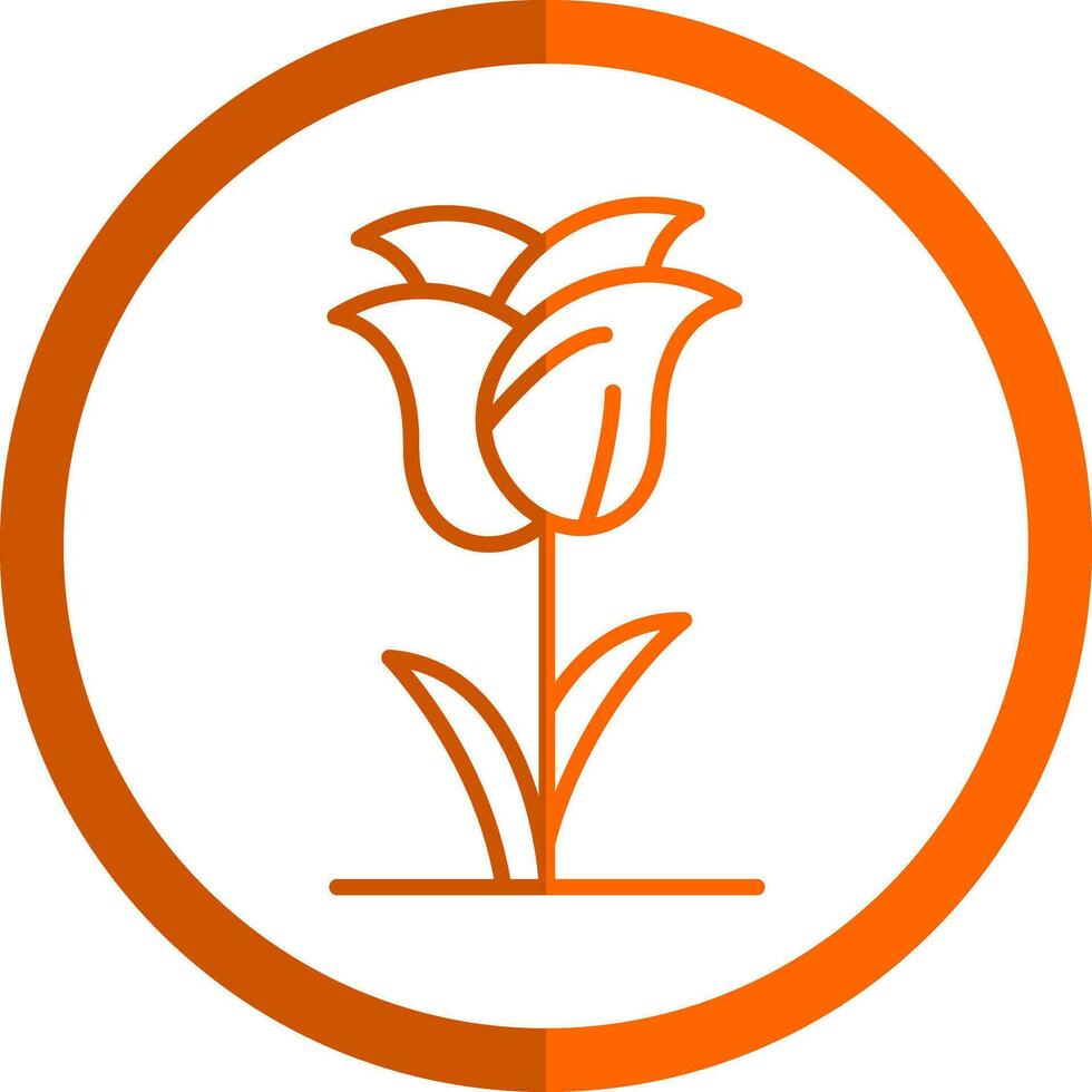 Tulip Vector Icon Design