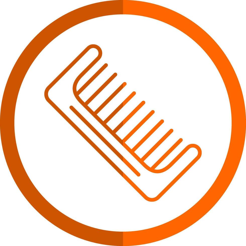 Comb Vector Icon Design