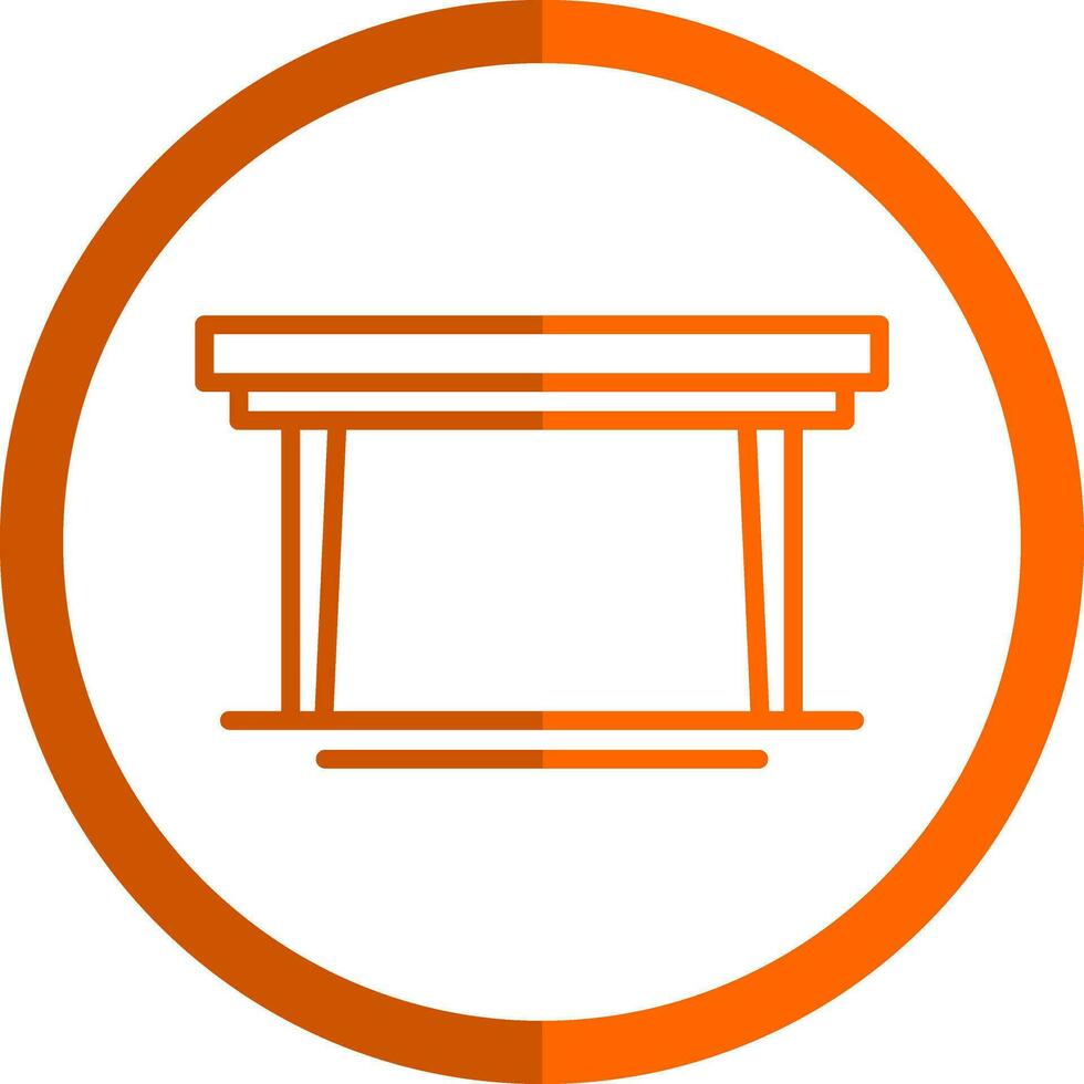 Table Vector Icon Design