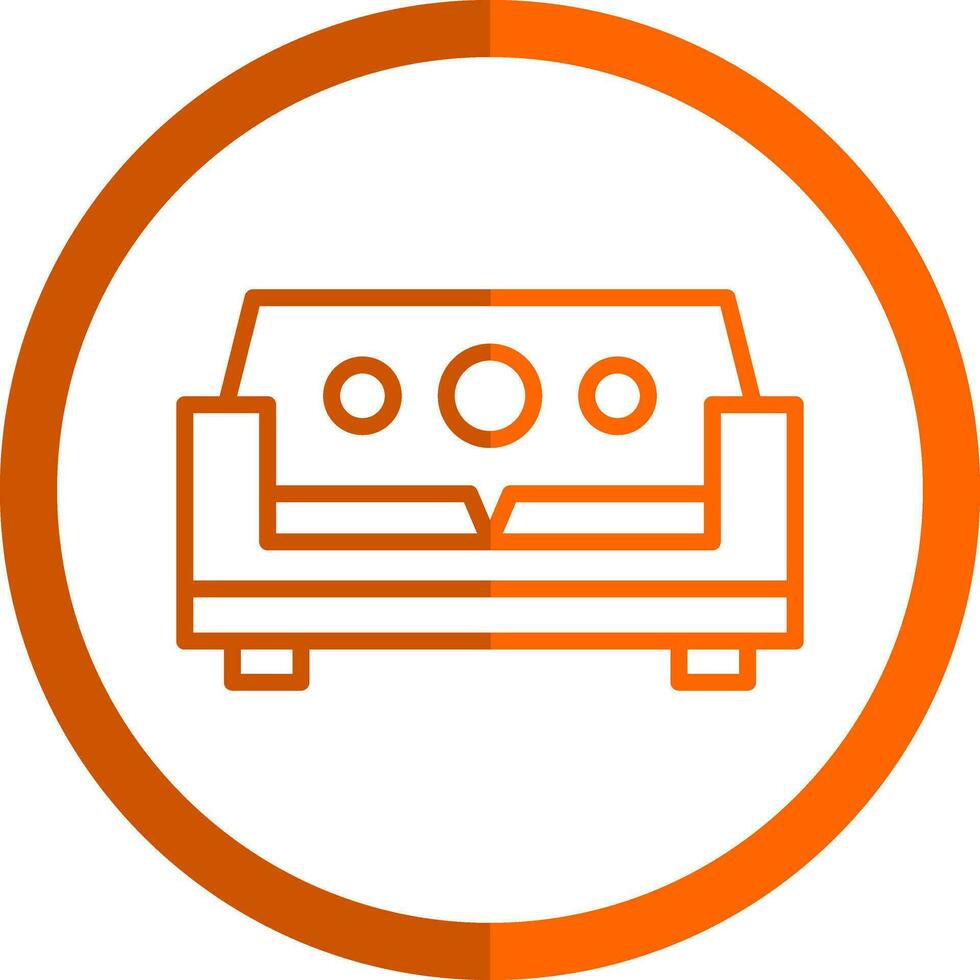 Sofa Vector Icon Design