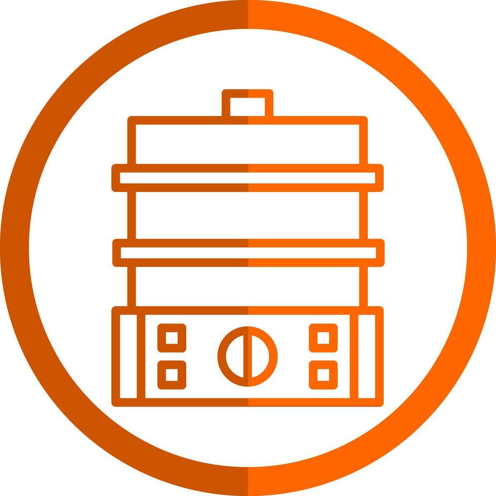 Food Steamer Vector Icon Design