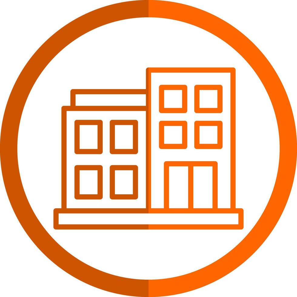 Hospital building Vector Icon Design