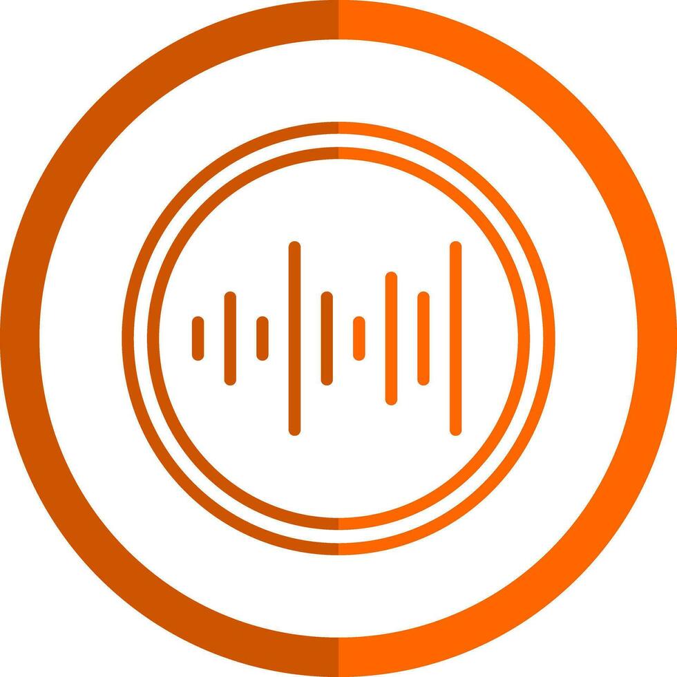 Sound waves Vector Icon Design