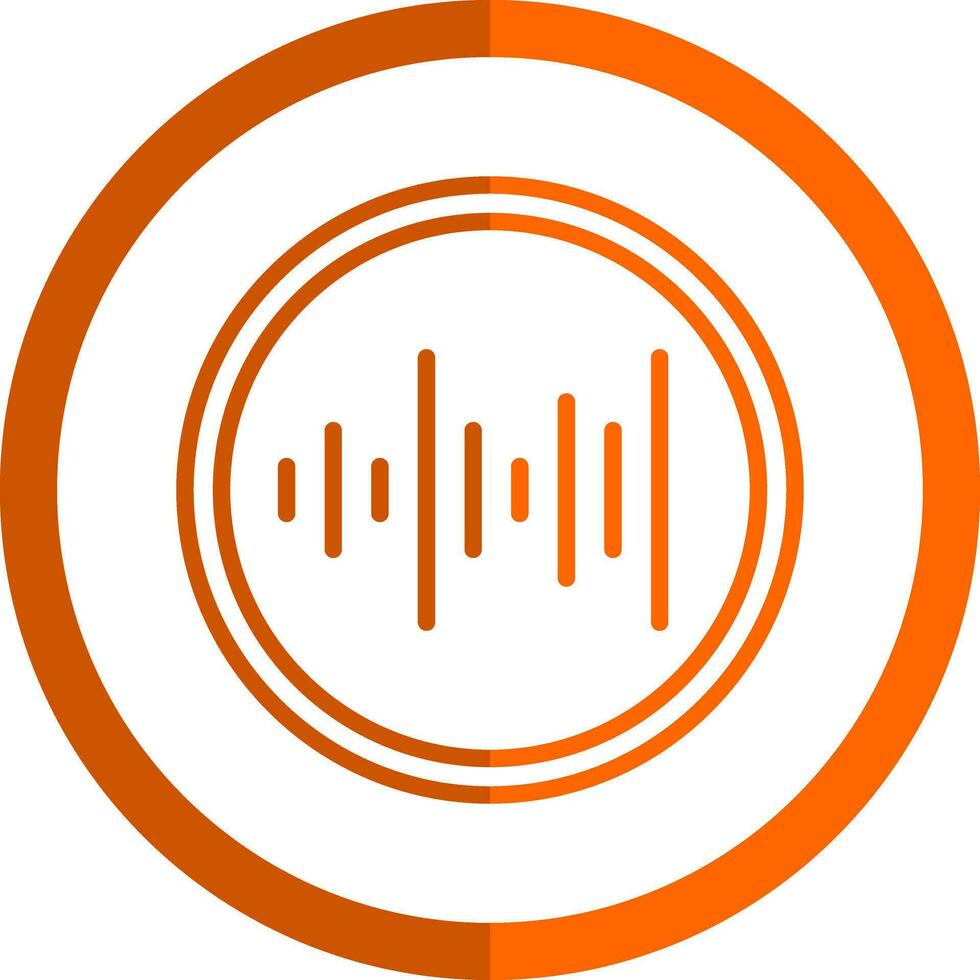 Sound waves Vector Icon Design