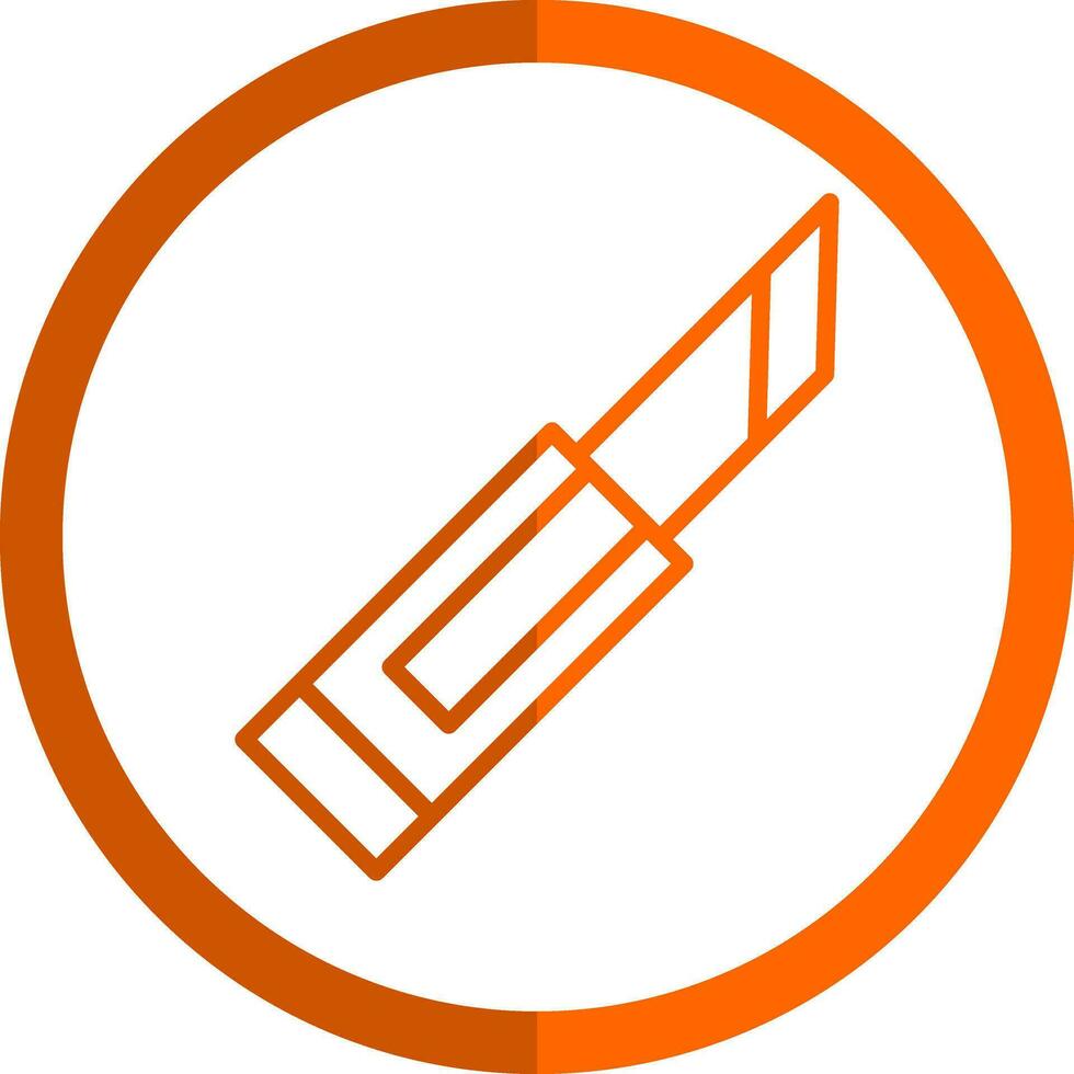 Surgical knife Vector Icon Design