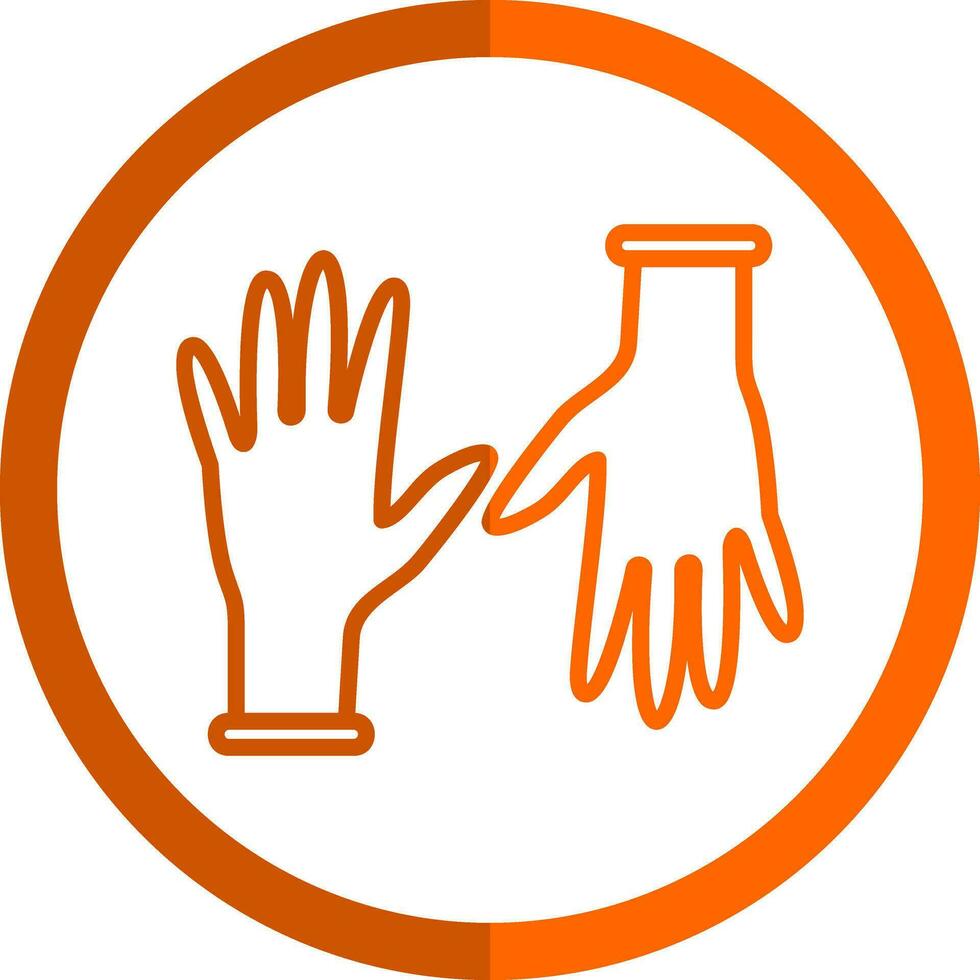 Gloves Vector Icon Design