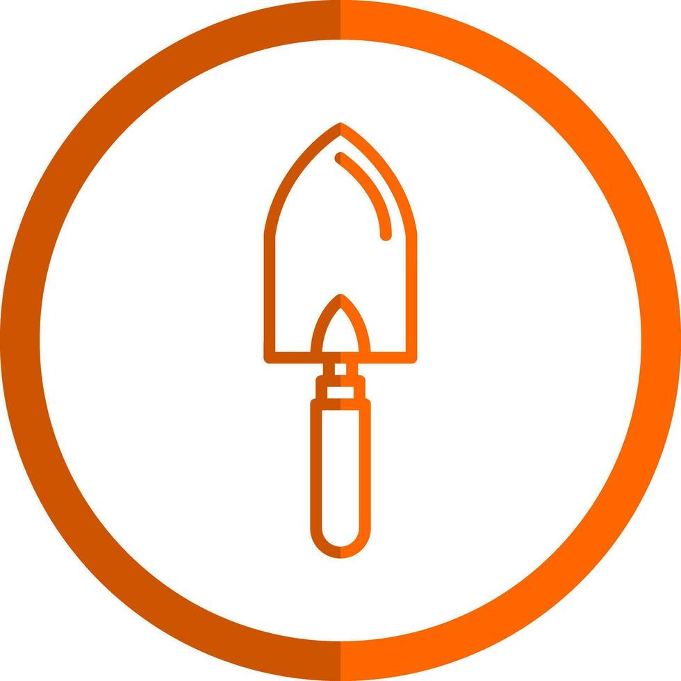 Trowel Vector Icon Design