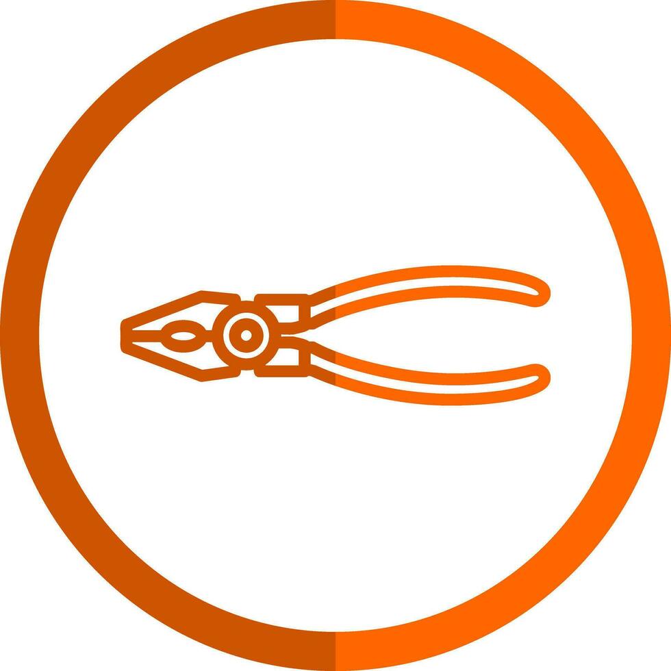 Lineman s pliers Vector Icon Design