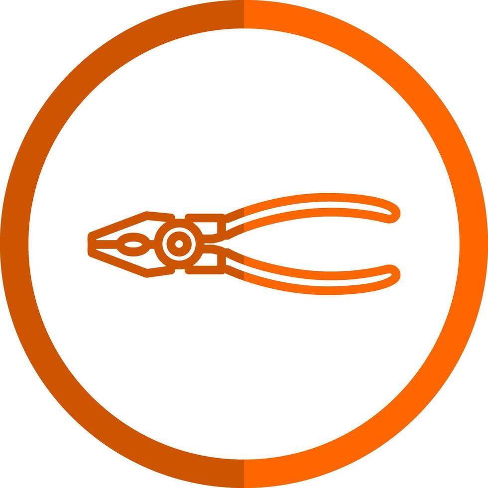 Lineman s pliers Vector Icon Design