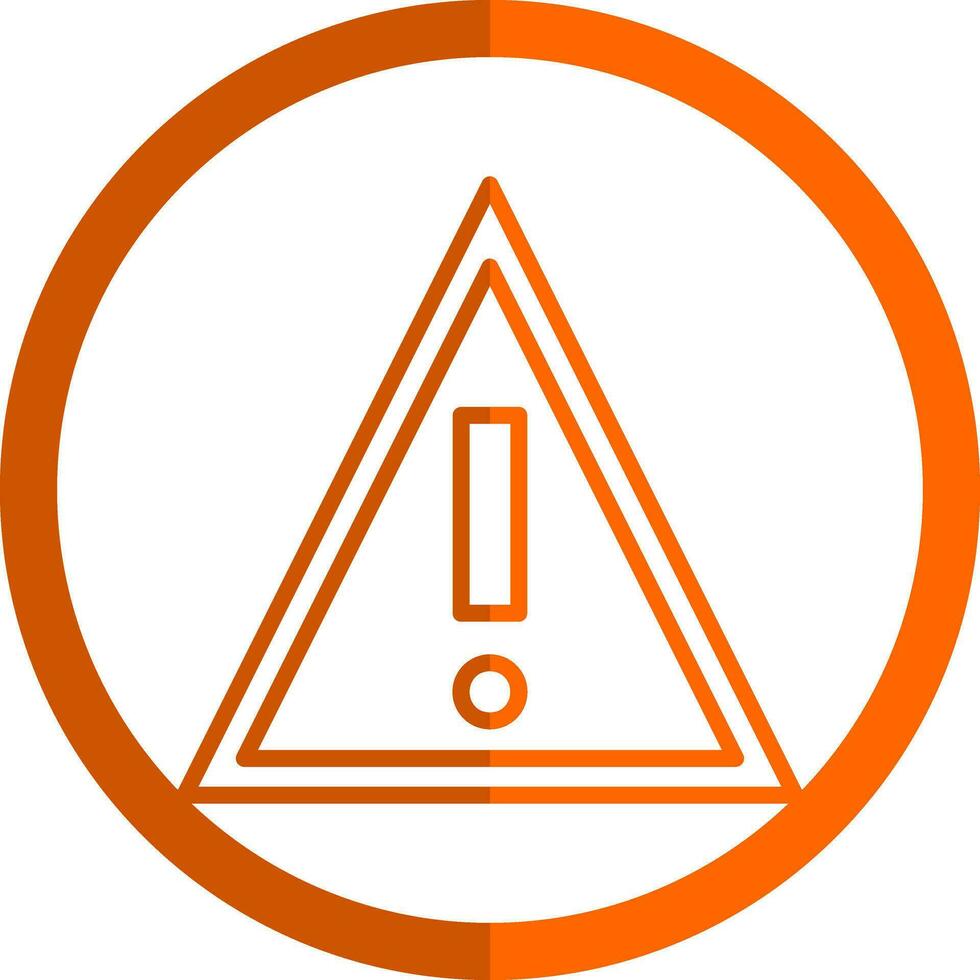 Warning Vector Icon Design