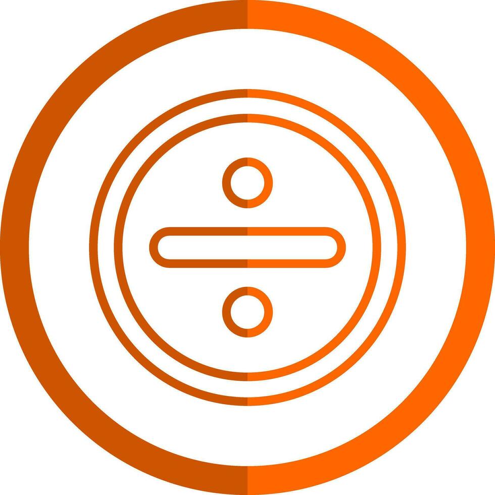 Division Vector Icon Design