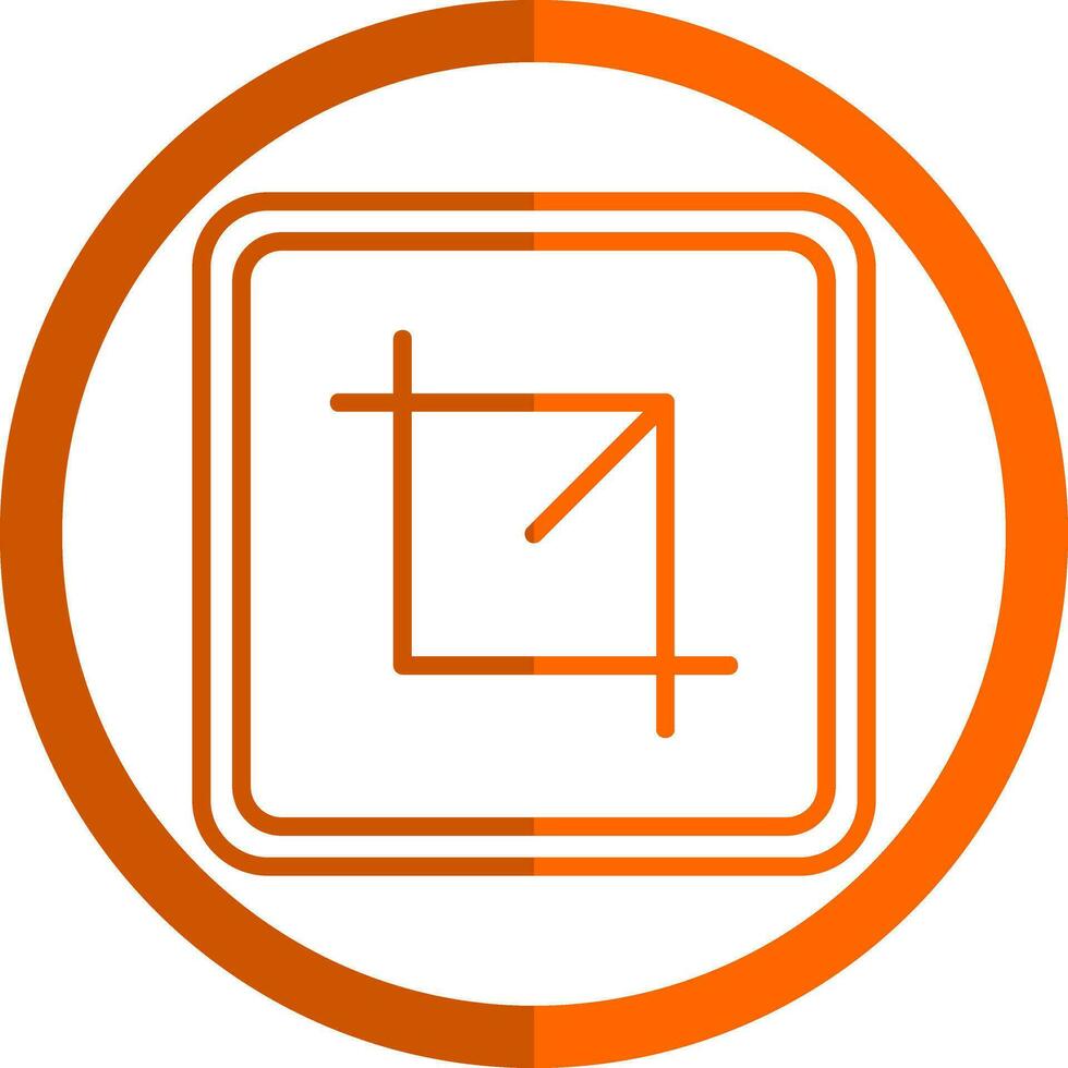 Crop Vector Icon Design
