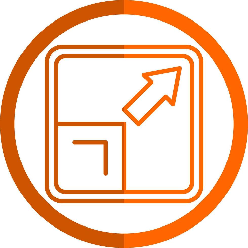 Increase Size Vector Icon Design