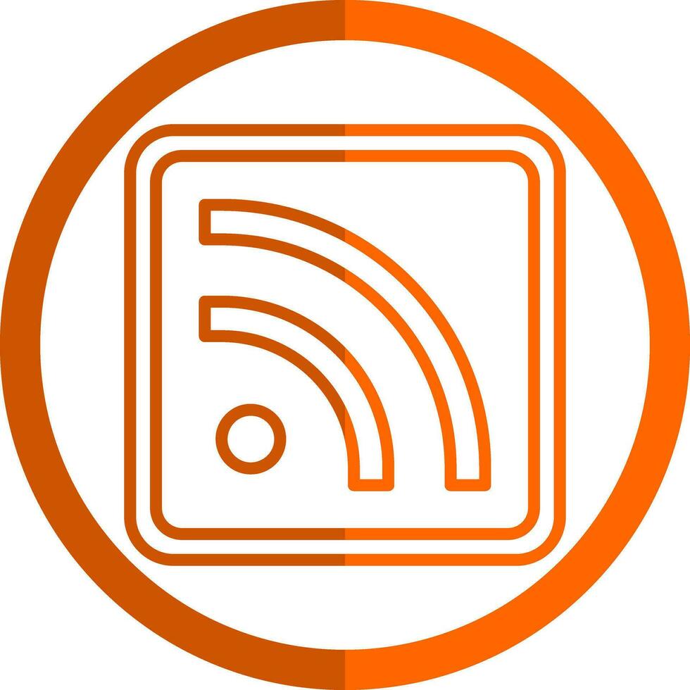 RSS Vector Icon Design