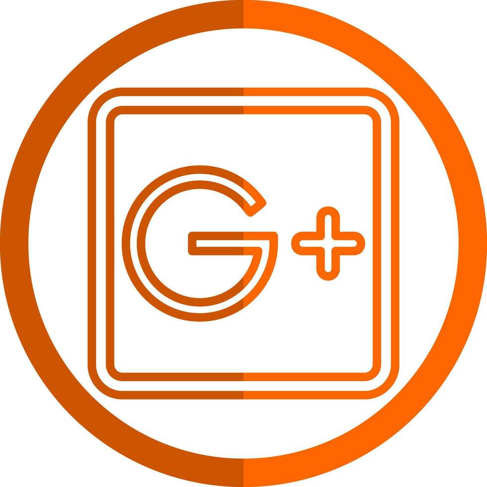 Google Plus Vector Icon Design