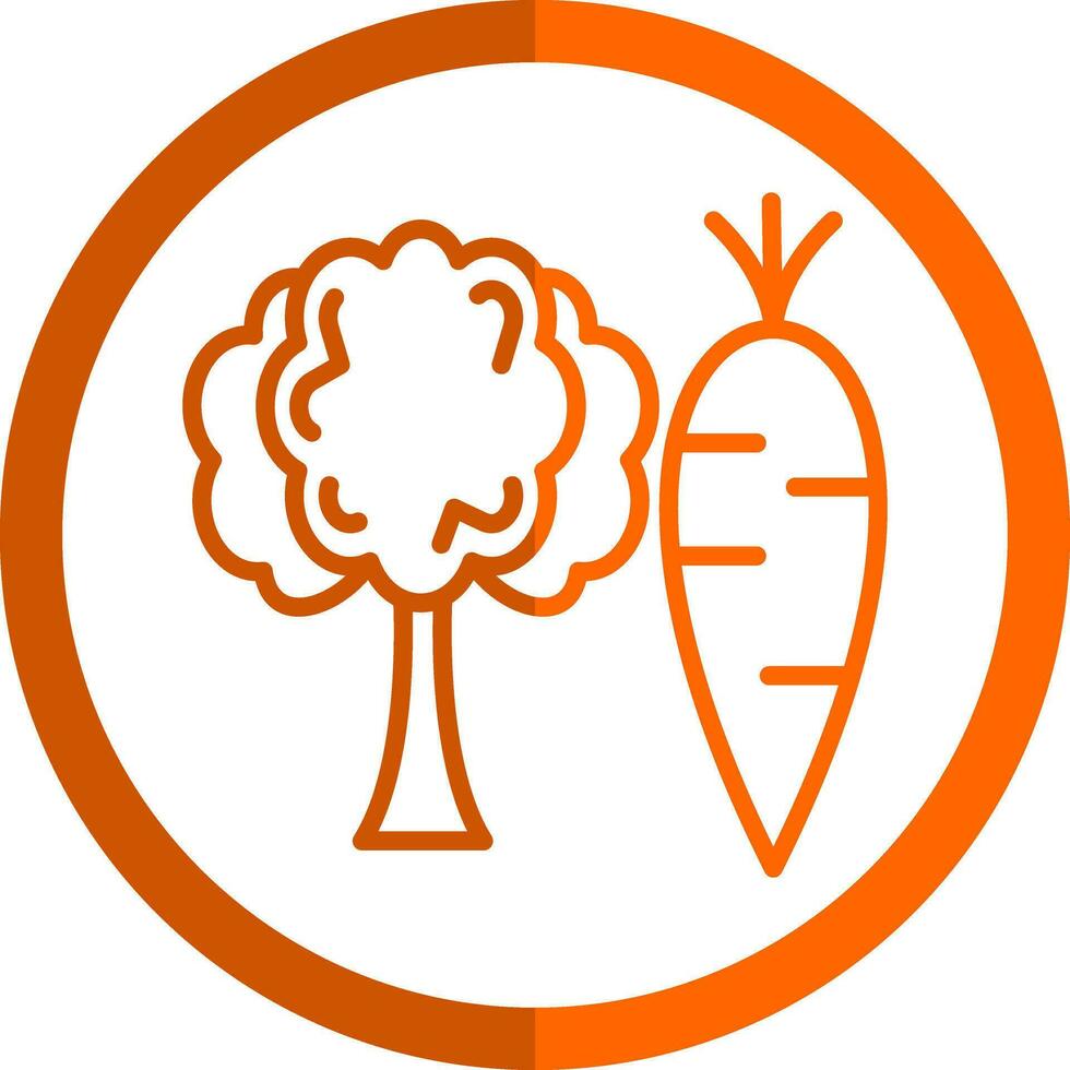 Vegetable Vector Icon Design