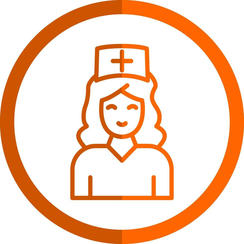 Nurse Vector Icon Design