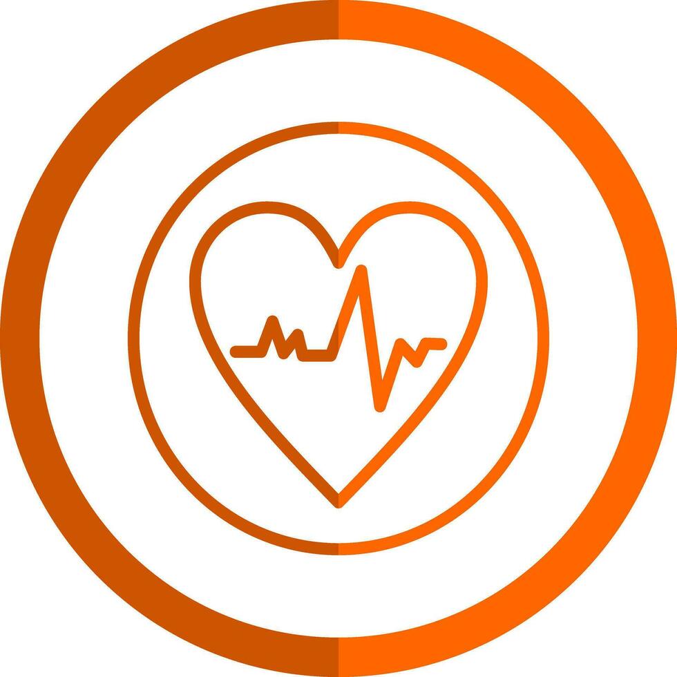 Heartbeat Vector Icon Design