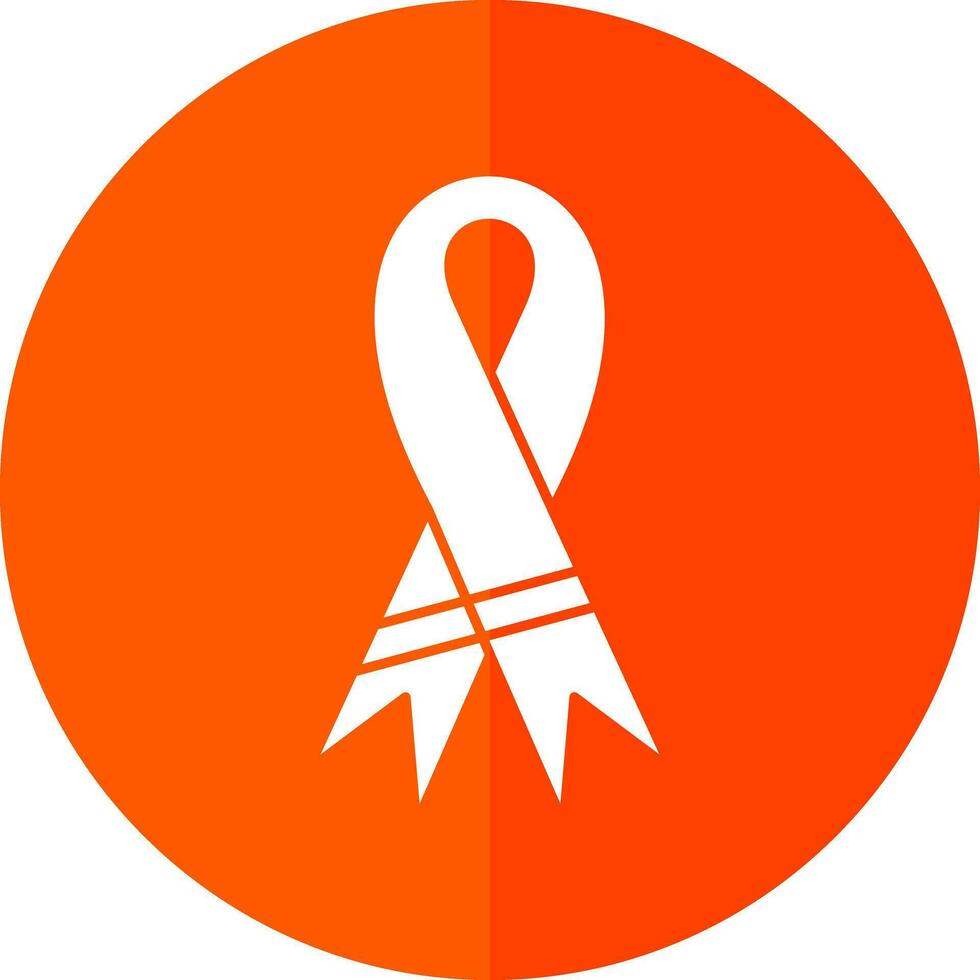 Purple ribbon Vector Icon Design
