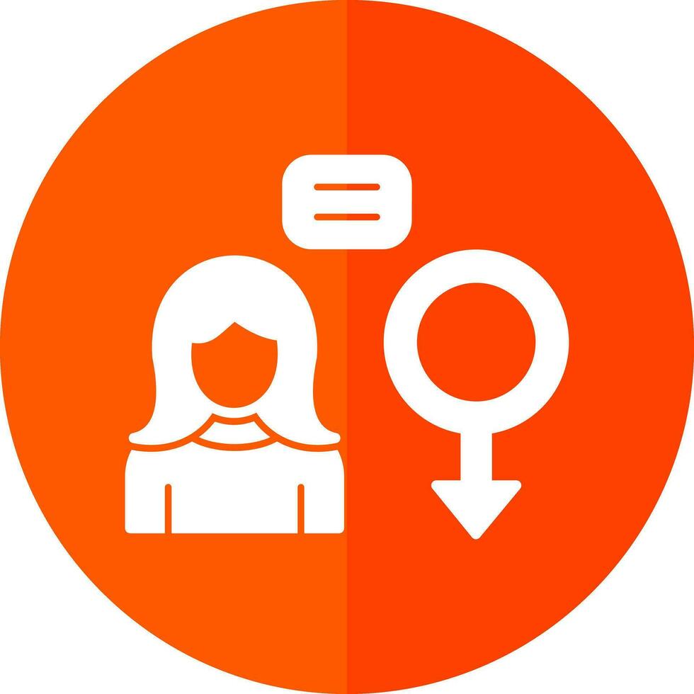 Gender equality Vector Icon Design