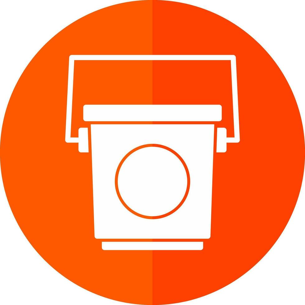 Bucket Vector Icon Design