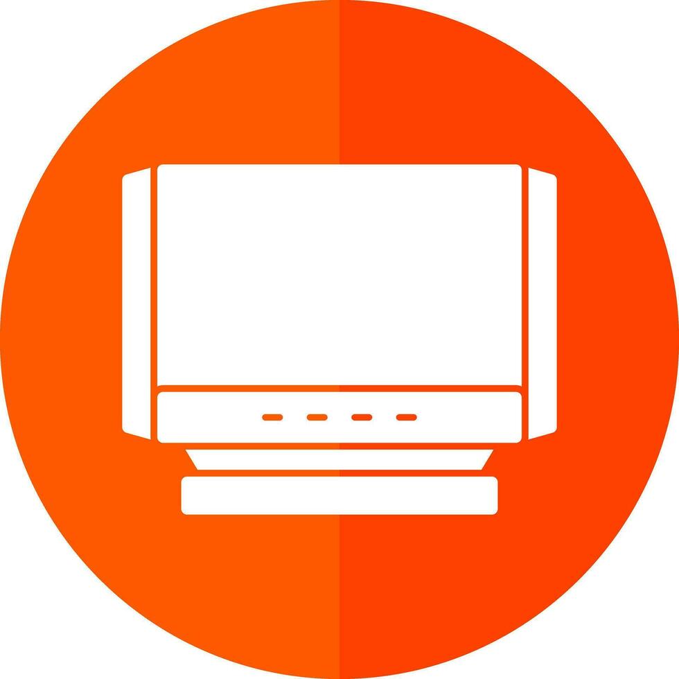 Television Vector Icon Design