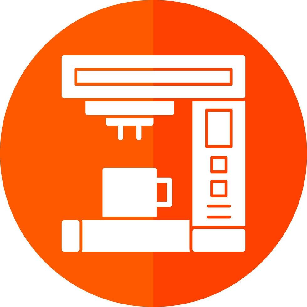 Coffee Machine Vector Icon Design