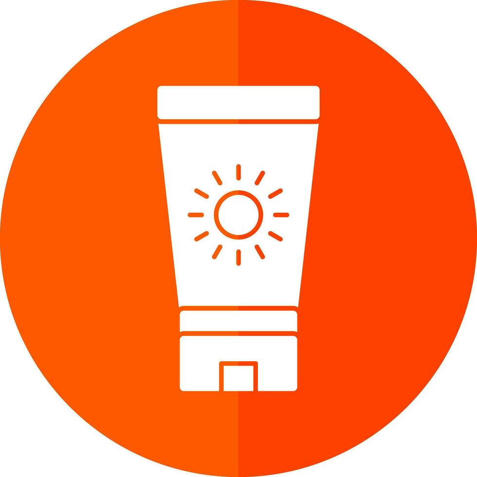 Sun block Vector Icon Design