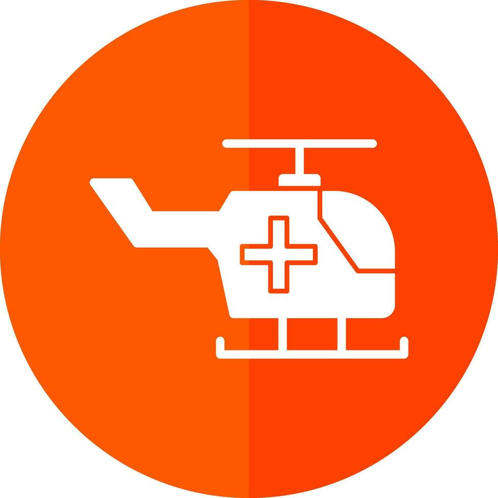 aire ambulancia vector icono diseño