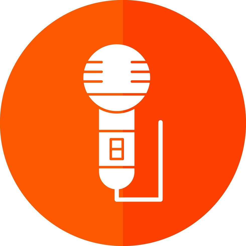 Mic Vector Icon Design