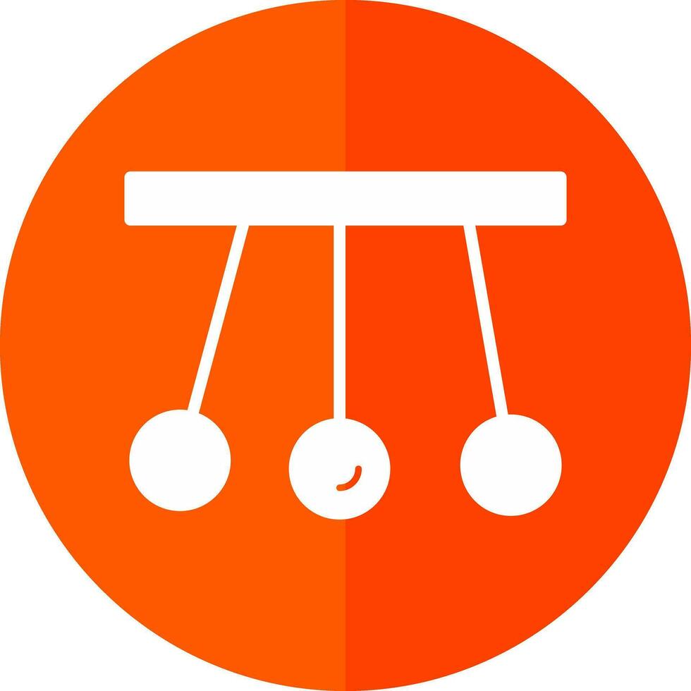diseño de icono de vector de péndulo