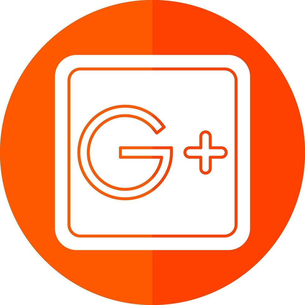 Google Plus Vector Icon Design