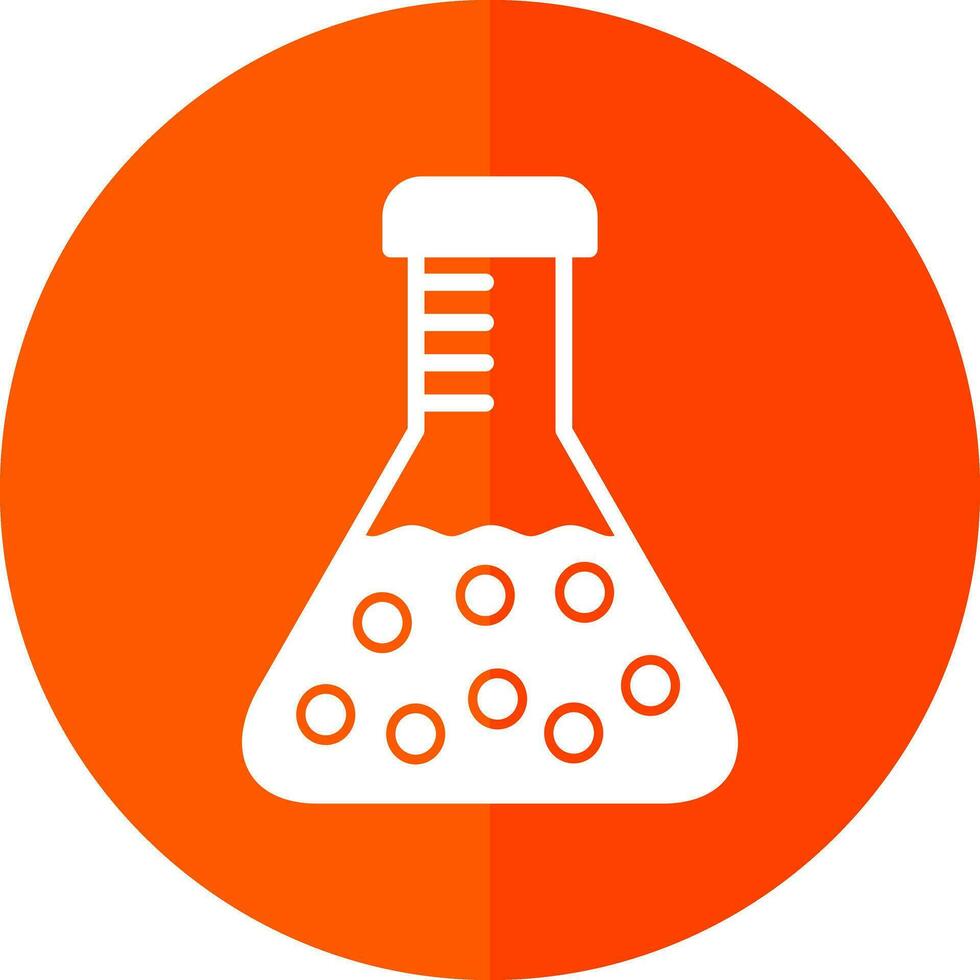 Flask Vector Icon Design