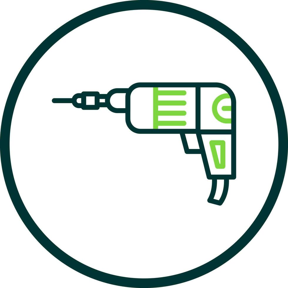 Hand drill Vector Icon Design