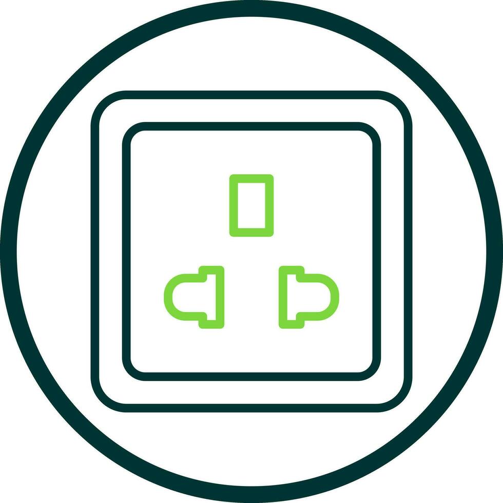 Socket Vector Icon Design