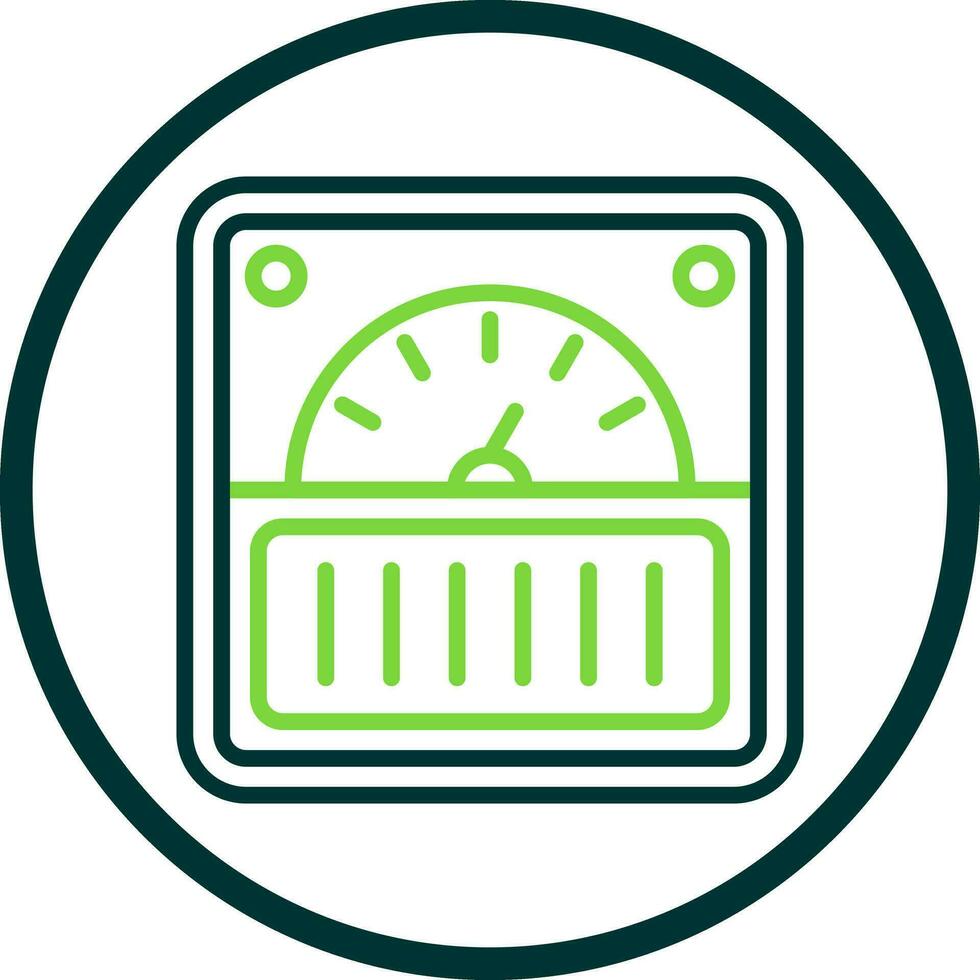 Meter Vector Icon Design