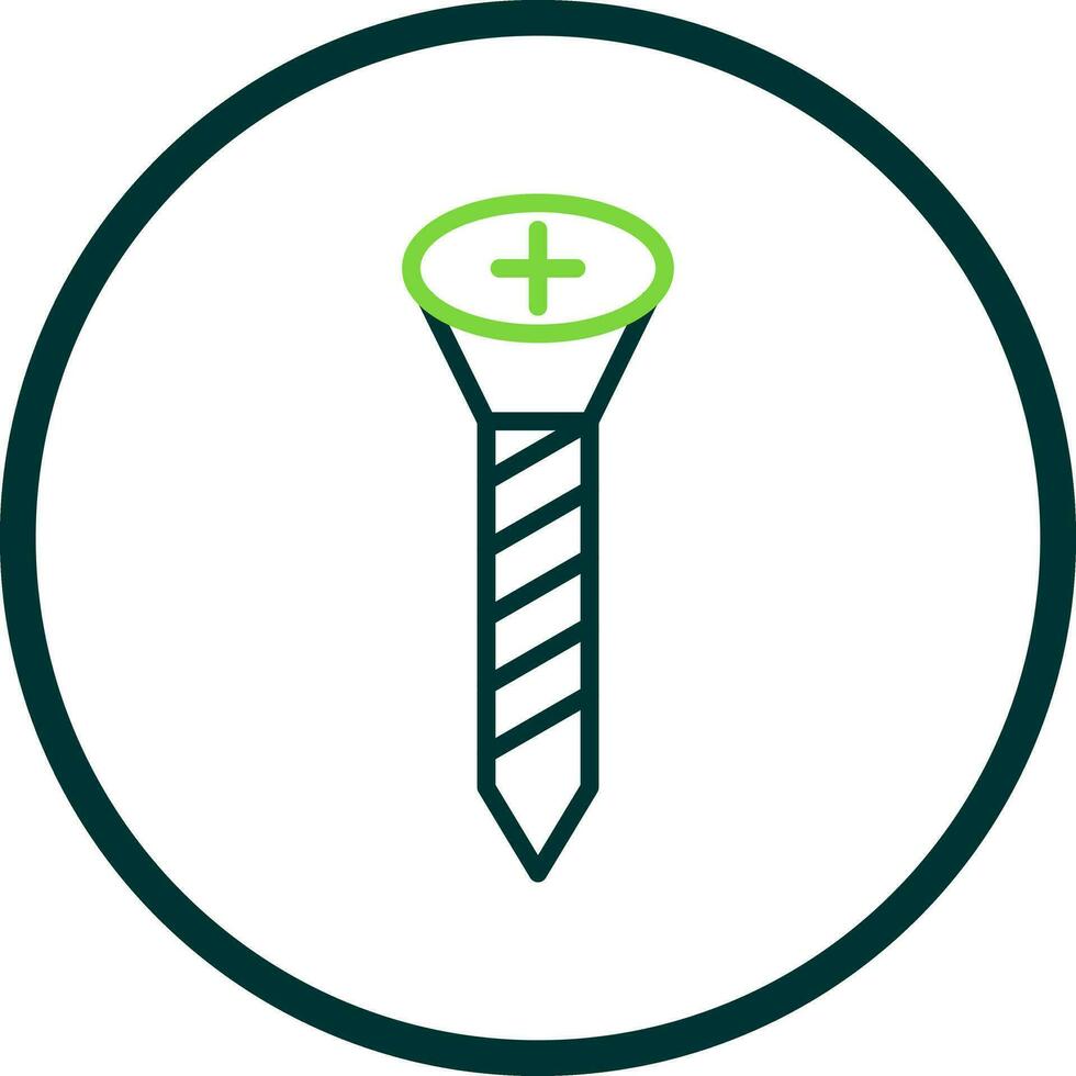 Screw Vector Icon Design