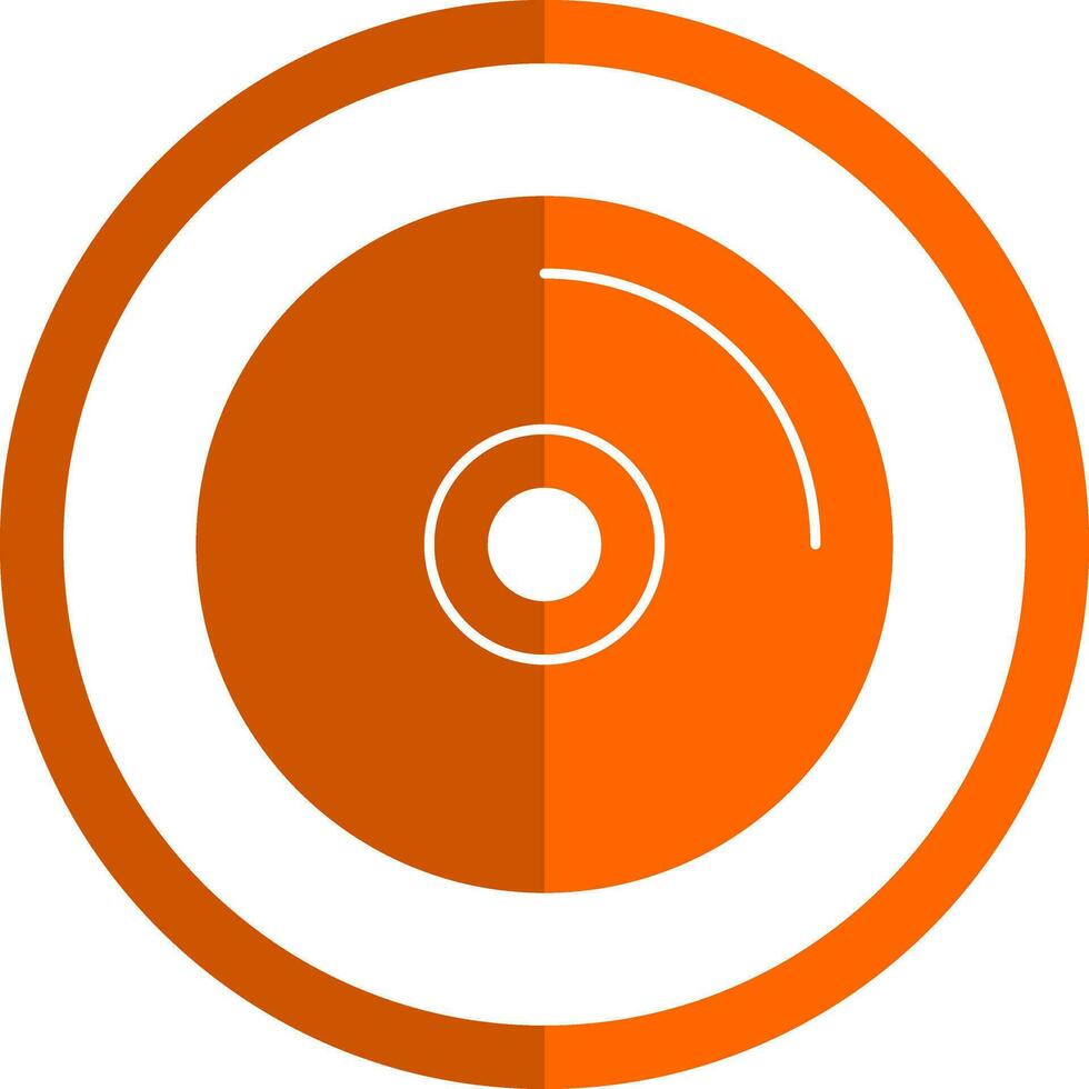 Compact Disc Vector Icon Design